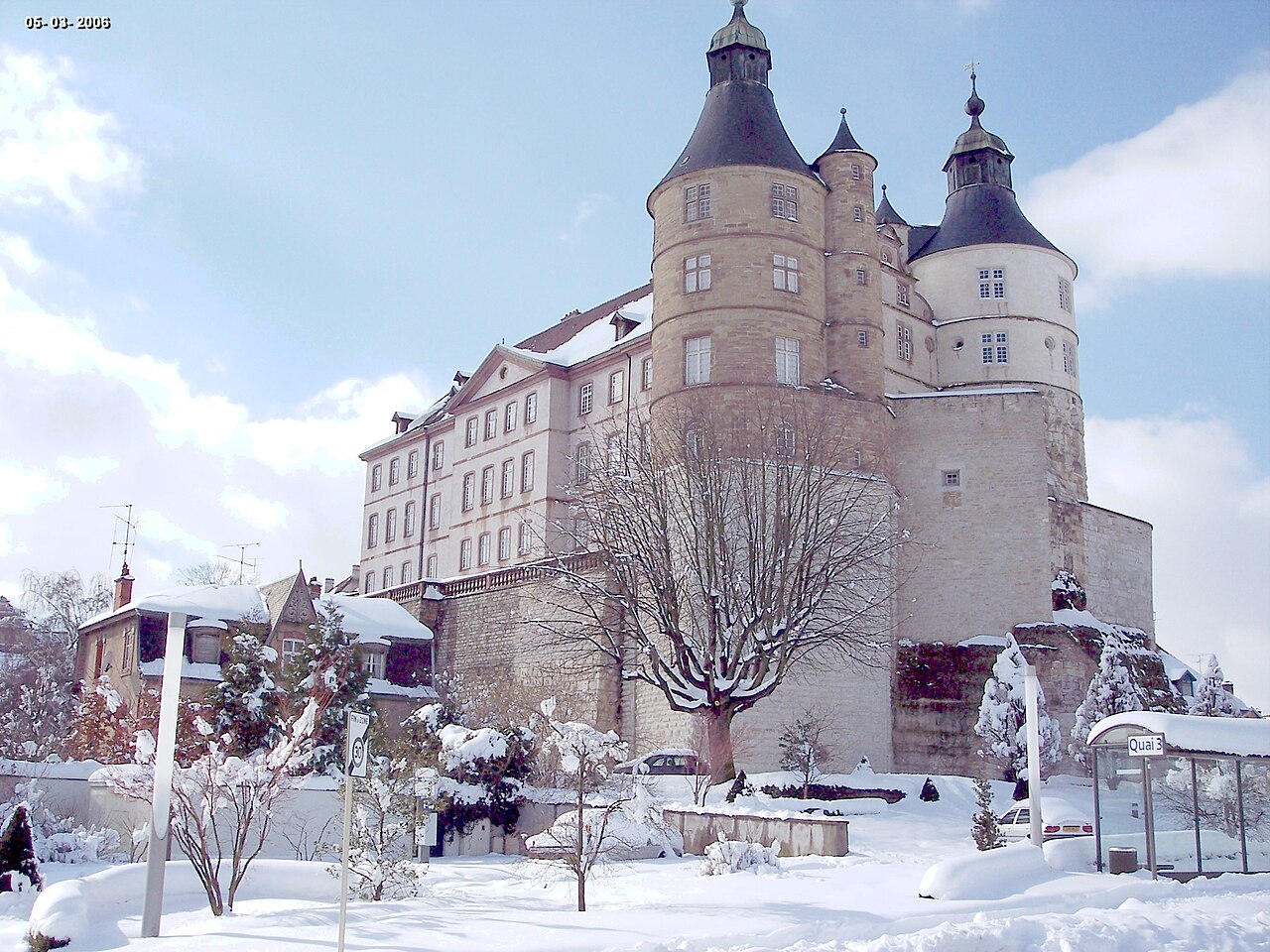 Castillo de Montbéliard en Francia