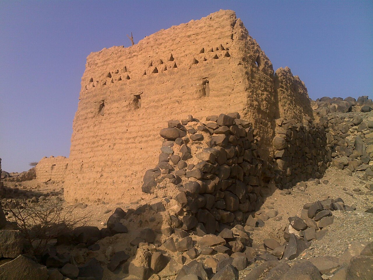 Shanqal Fort w Arabii Saudyjskiej