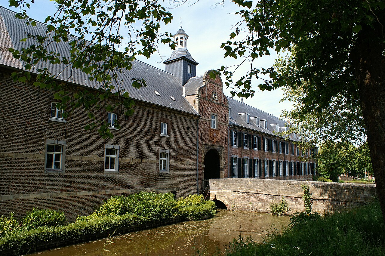 Wijnandsrade Castle in the Netherlands