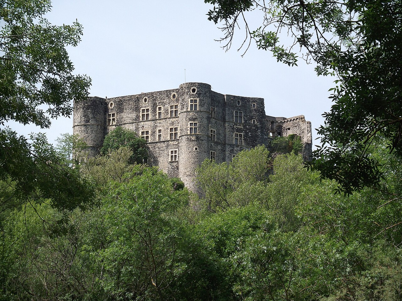 Château d'Alba-la-Romaine in France