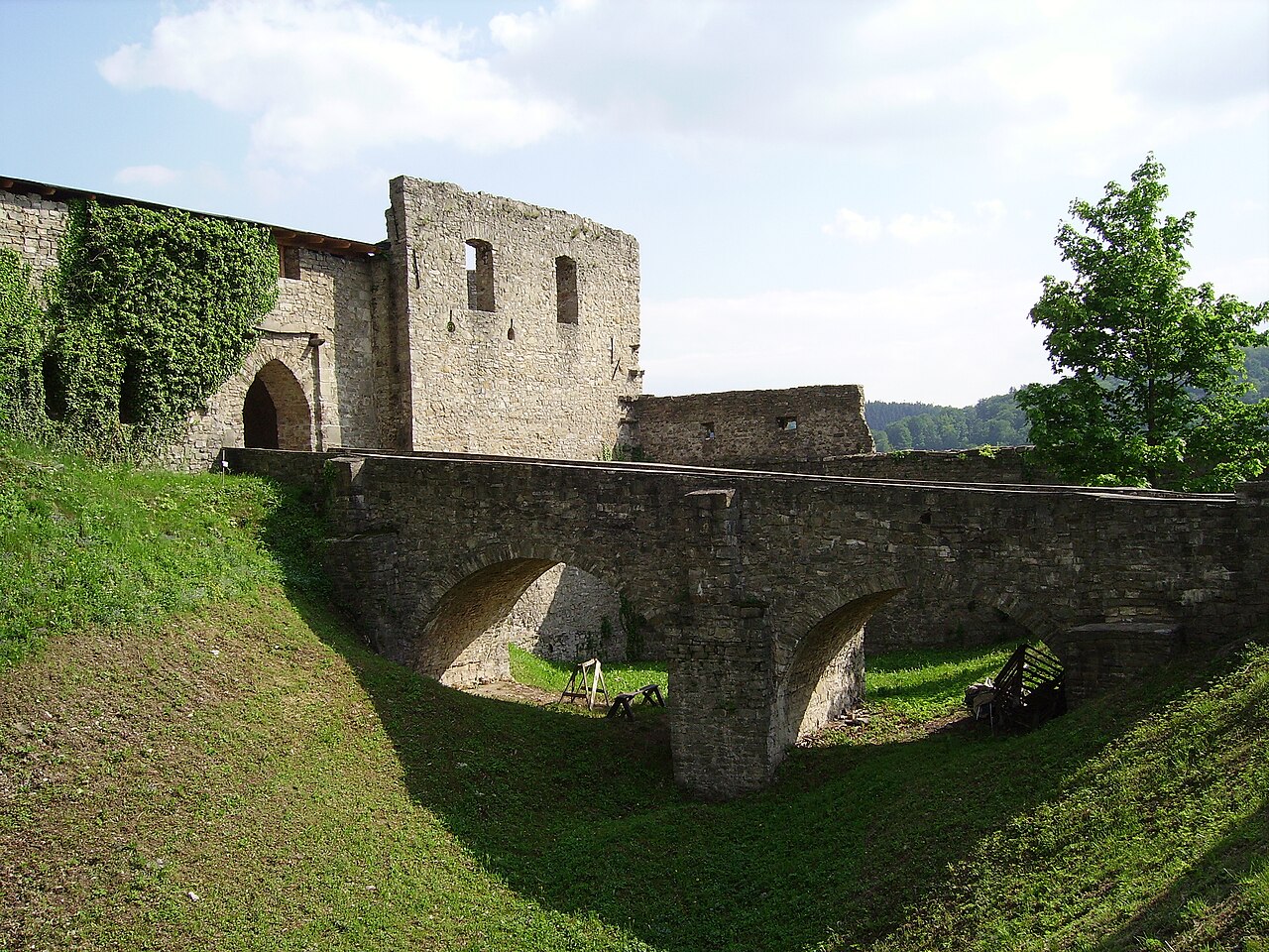 Burg Hukvaldy in Tschechien