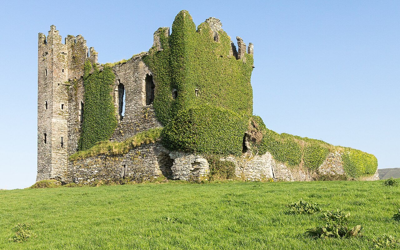 Ballycarbery Castle in Ireland