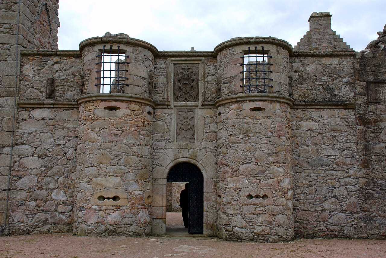 Tolquhon Castle in Scotland