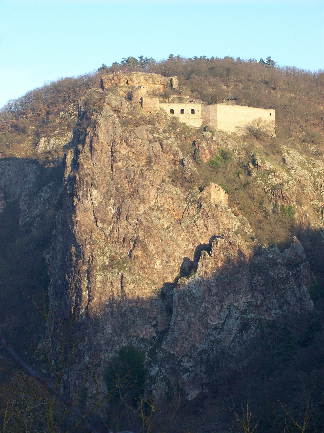 Rheingrafenstein Castle in Germany