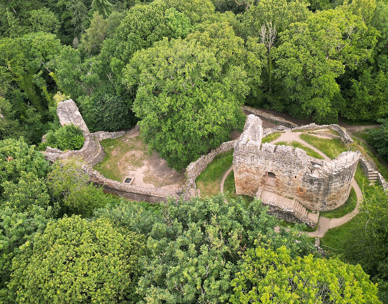 Ewloe Castle in Wales