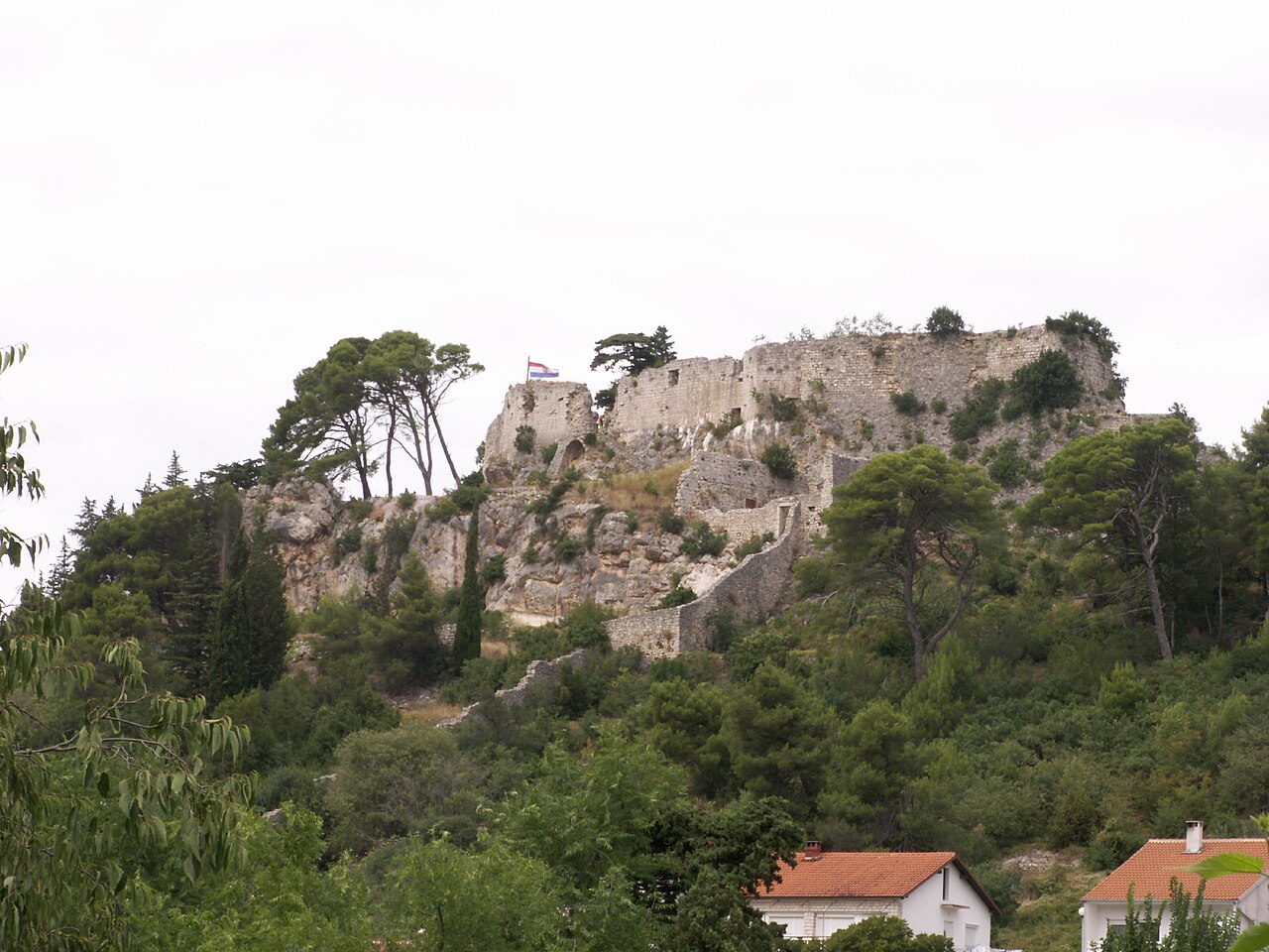 Castillo de Novigrad en Croacia