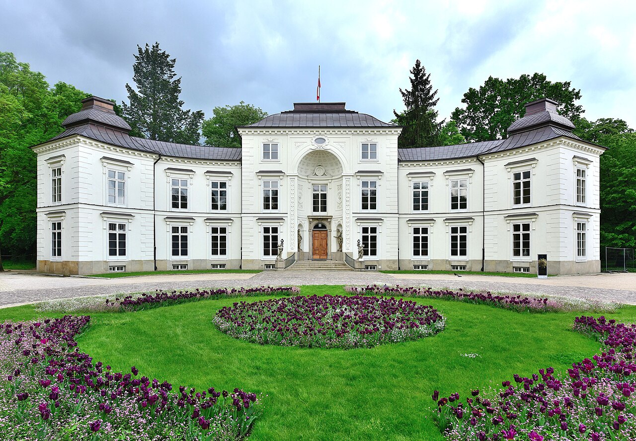 Myślewicki Palace in Poland
