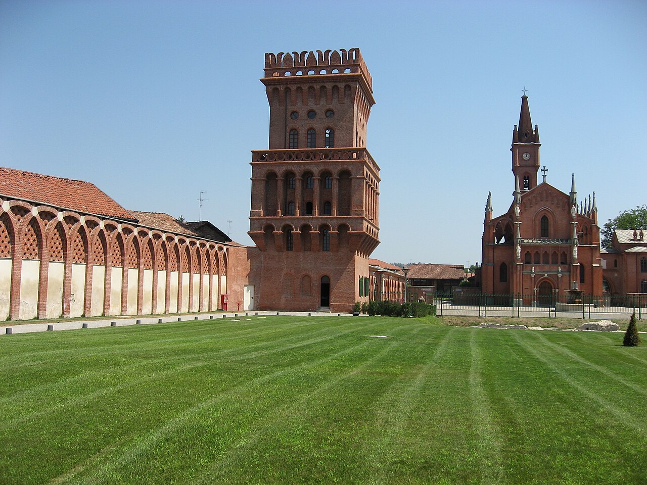 Castle Pollenzo in Italy