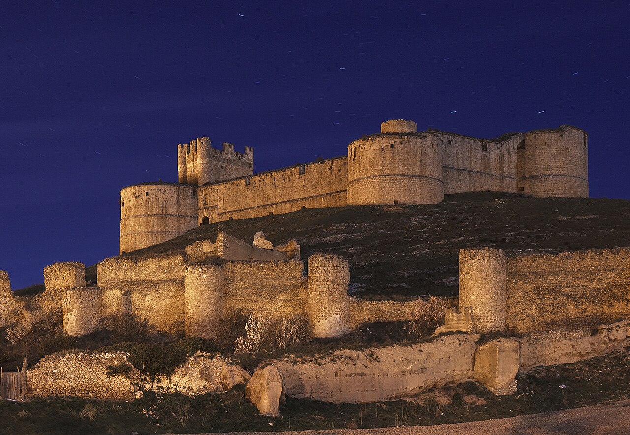 Berlanga de Duero castle in Spain