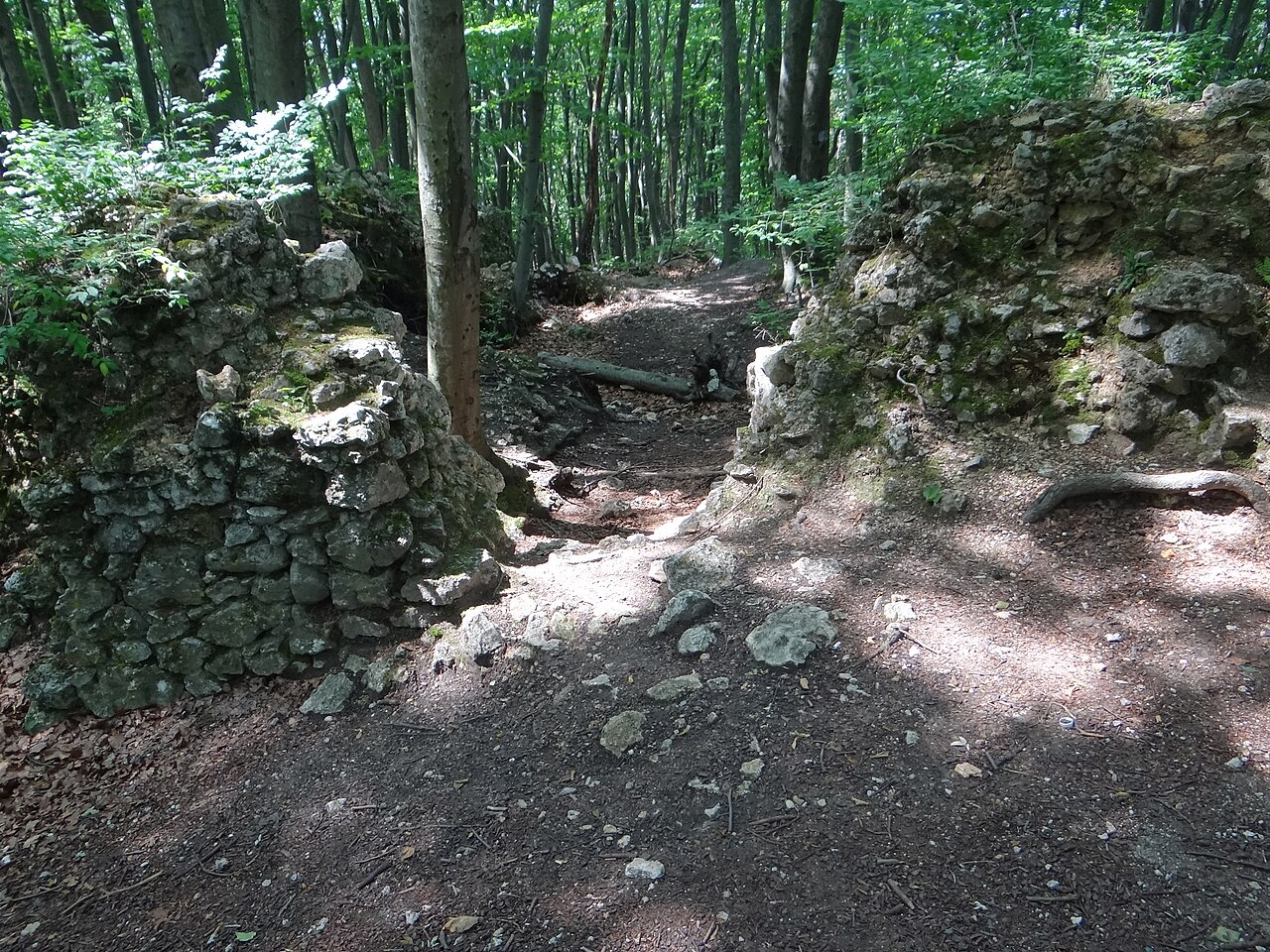 Ostrężnik Castle in Poland