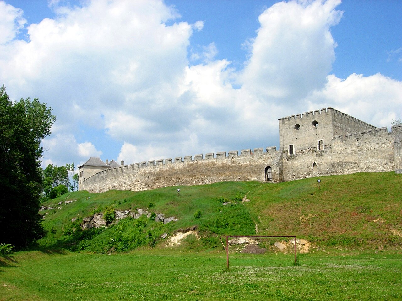 Szydłów Castle in Poland