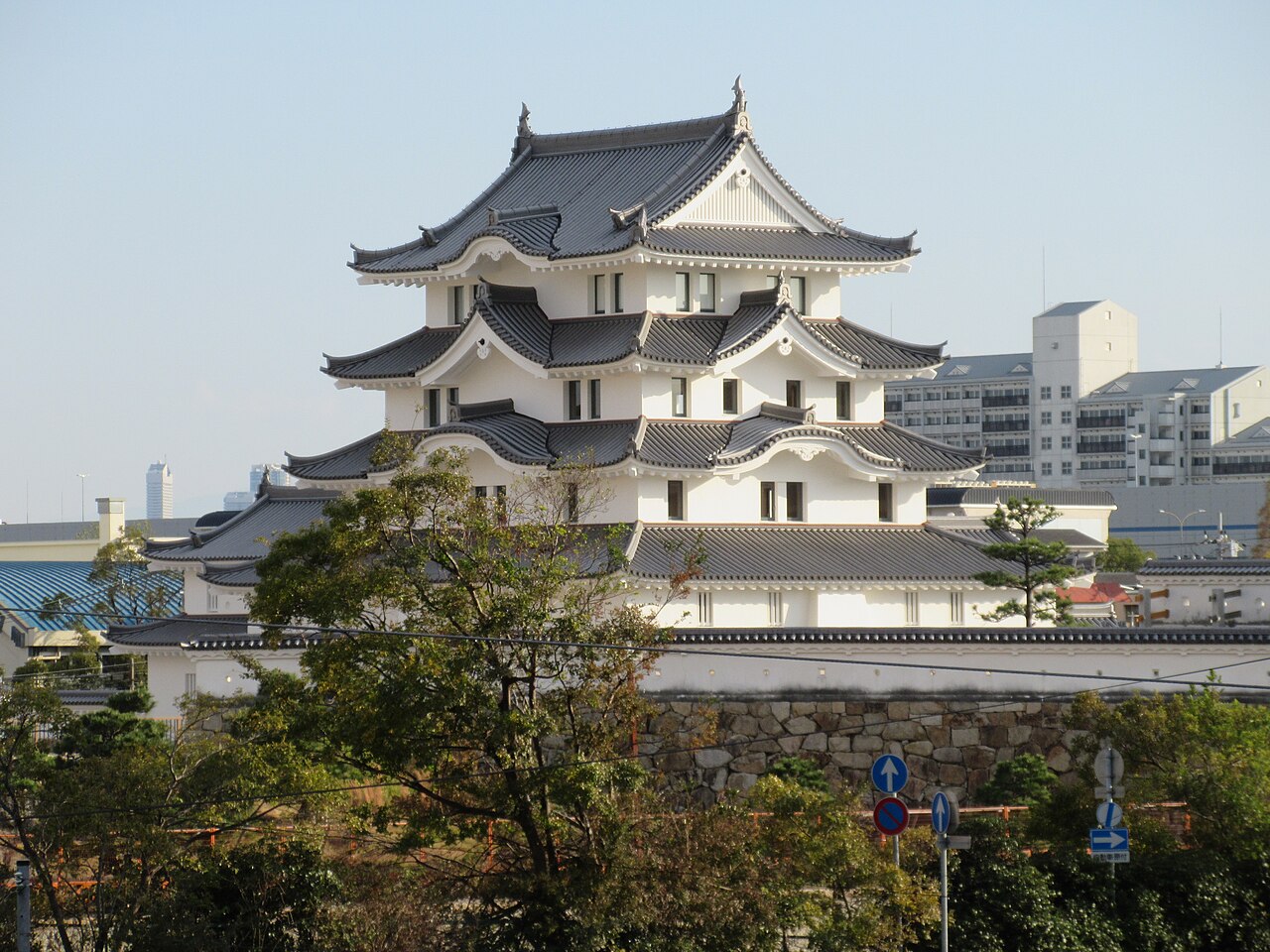 Amagasaki Castle in Japan