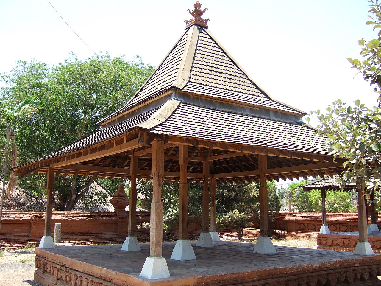 Palace Kasepuhan en Indonésie