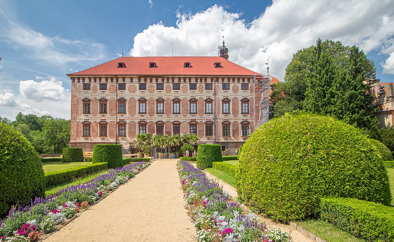 Libochovice Castle in the Czech Republic
