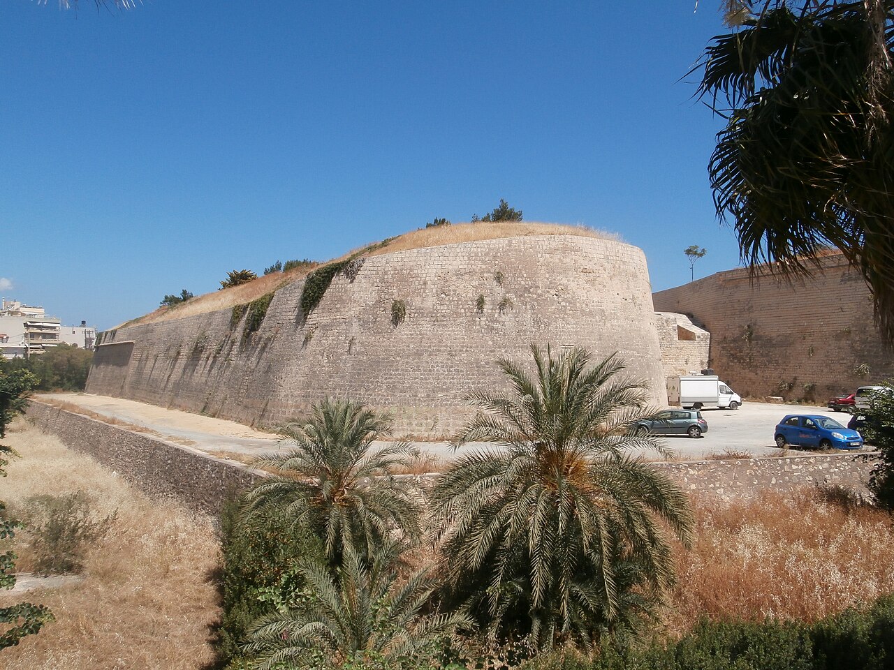 Fortifications of Heraklion en Grèce