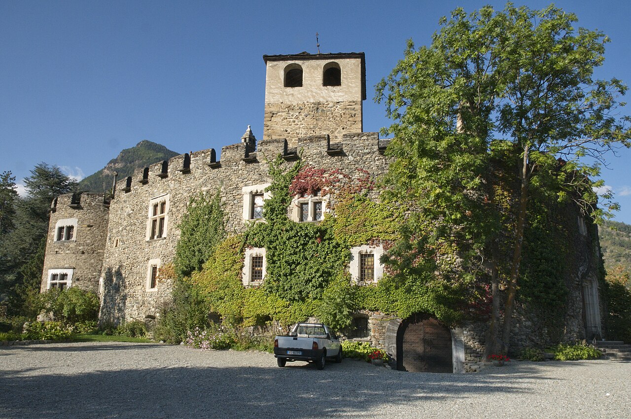 Castello di Introd in Italy
