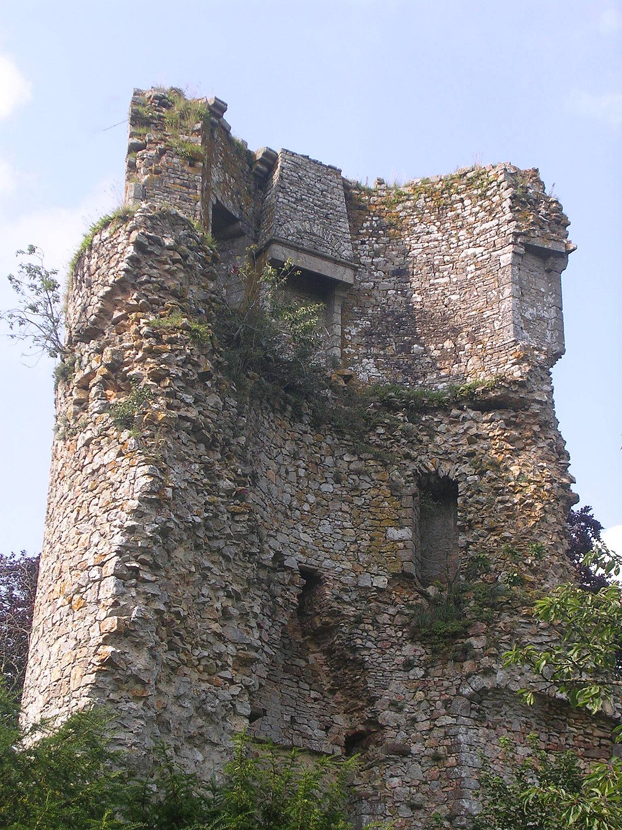 Château de Saint-Aubin-du-Cormier in France
