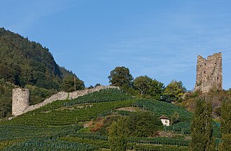 Freudenberg, medieval castle ruins
