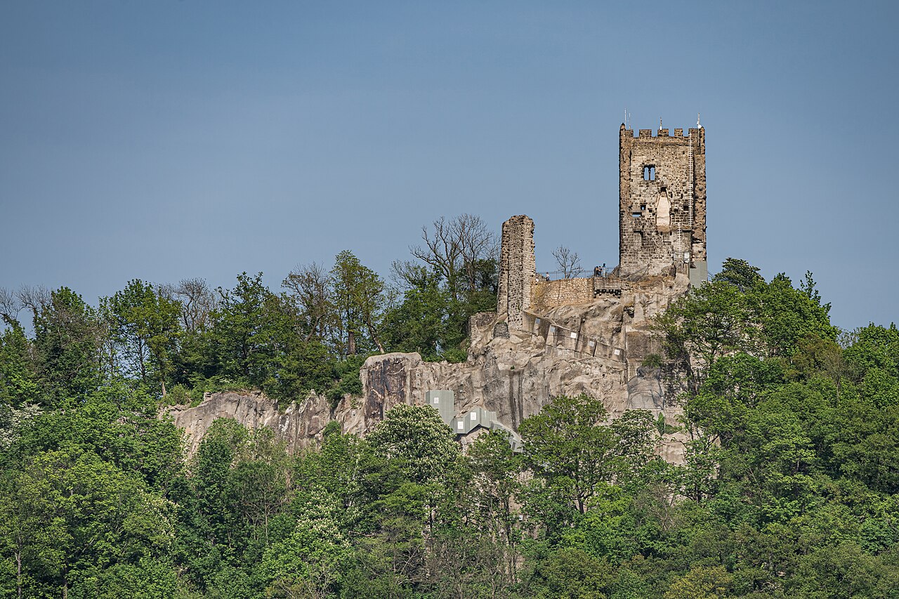 Drachenfels castle in Germany