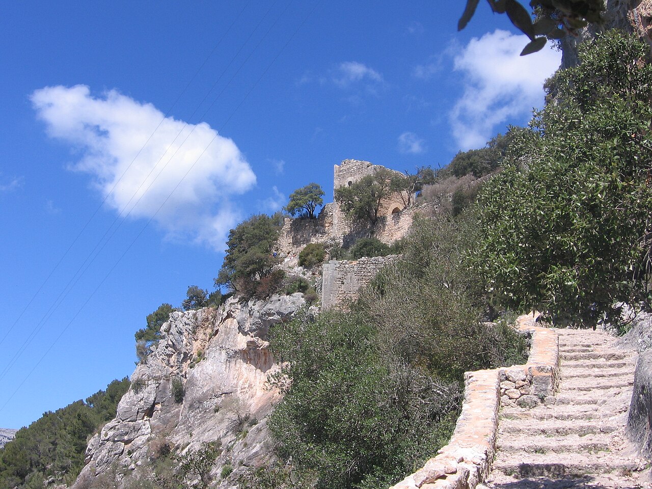 Castell d'Alaró in Spain