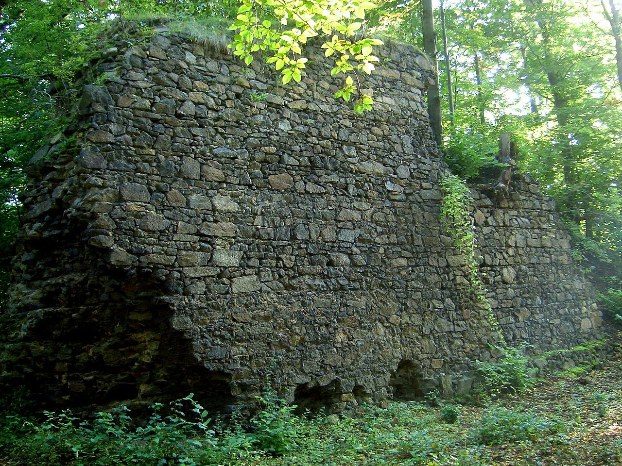 Castle of Ronow in Poland