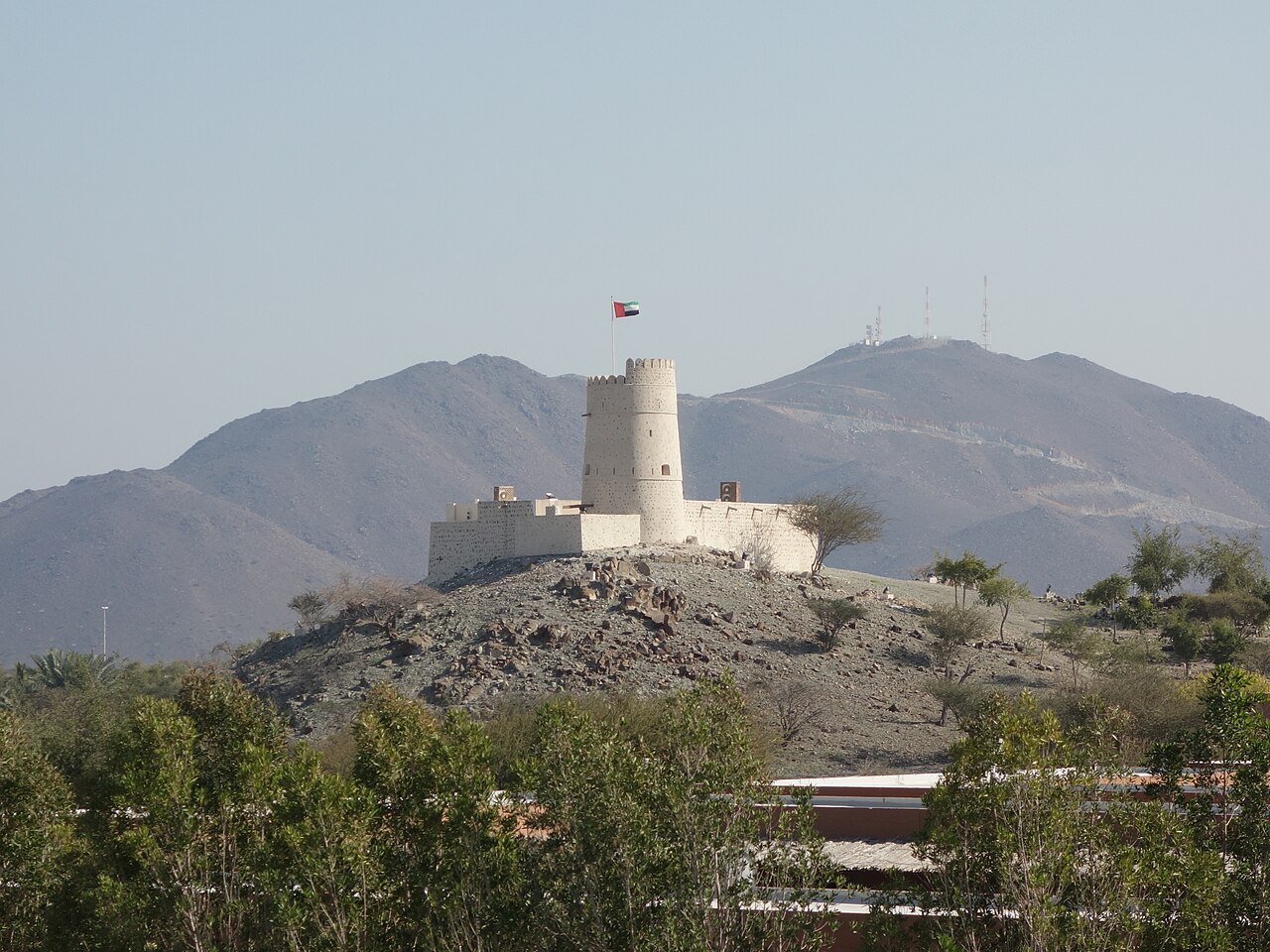 Ghayl Fort in the United Arab Emirates