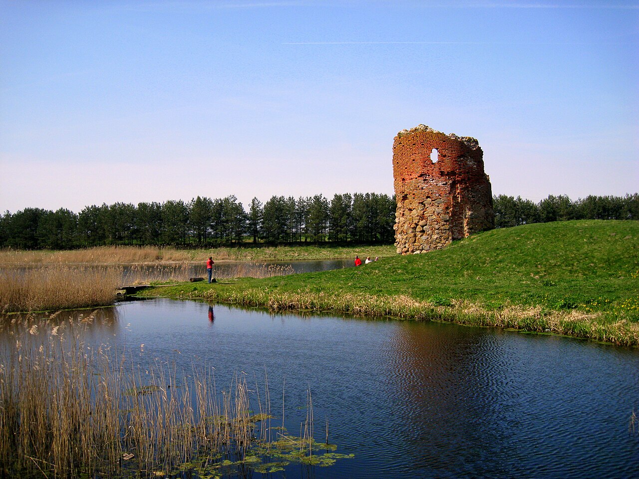 Piltene Castle in Latvia