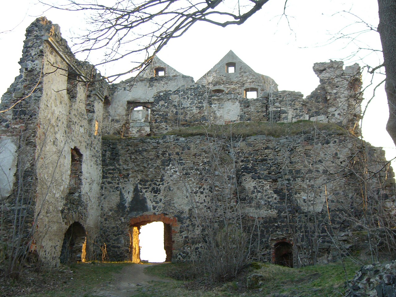 Burg Greiffenstein in Polen