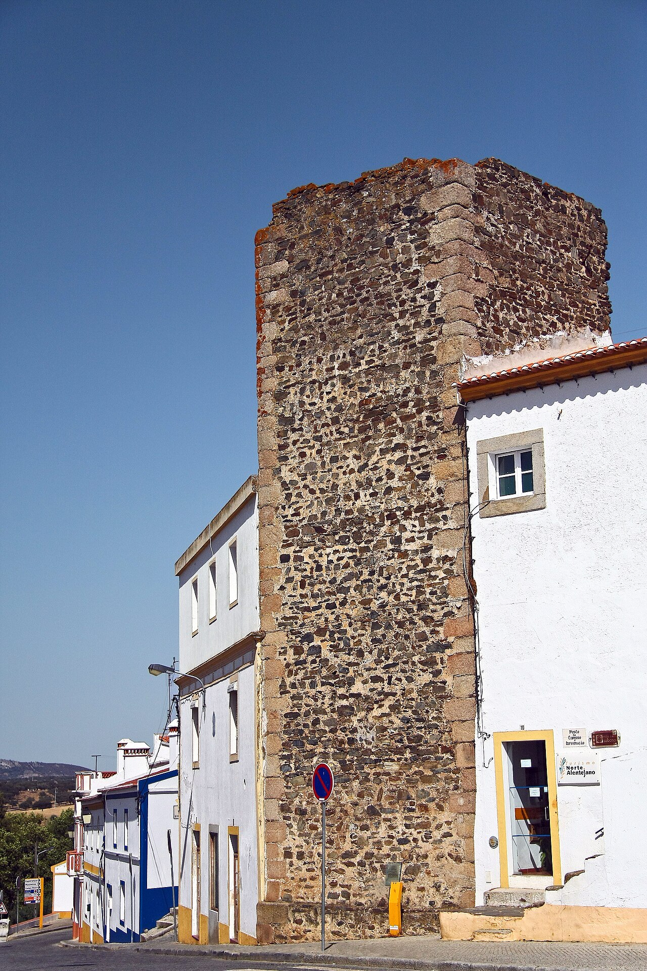 Castle of Arronches in Portugal
