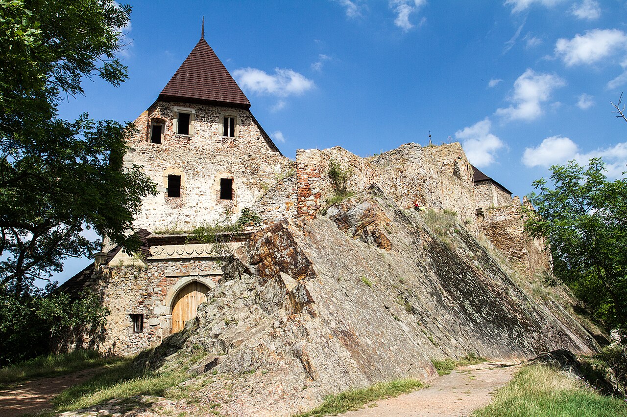 Točník Castle in the Czech Republic