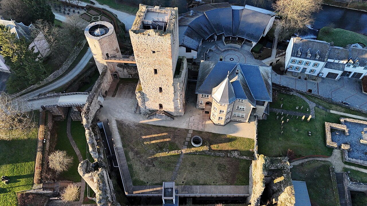 Useldange Castle in Luxembourg