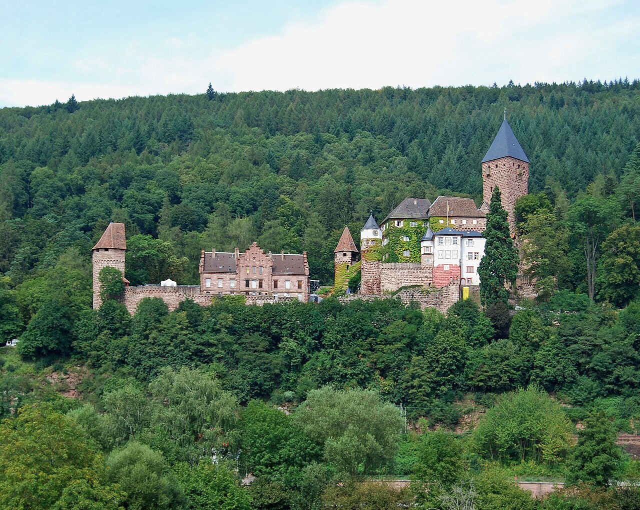 Zwingenberg Castle in Germany