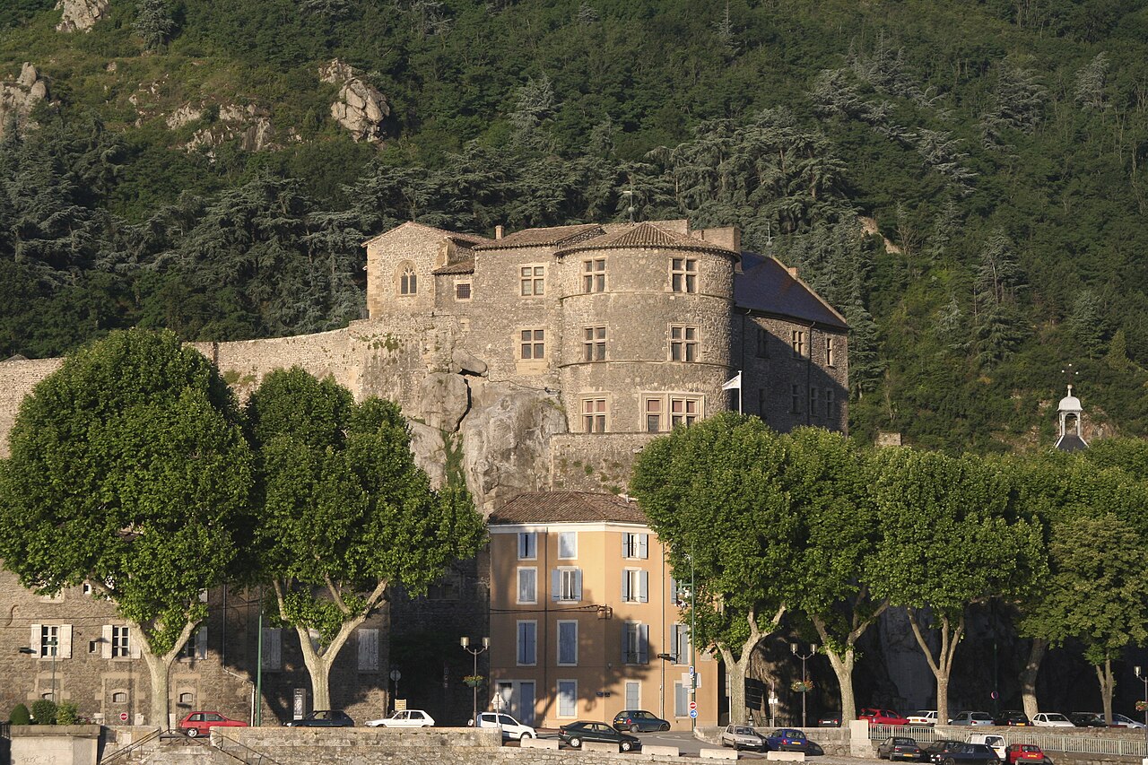 Kasteel van Tournon in Frankrijk