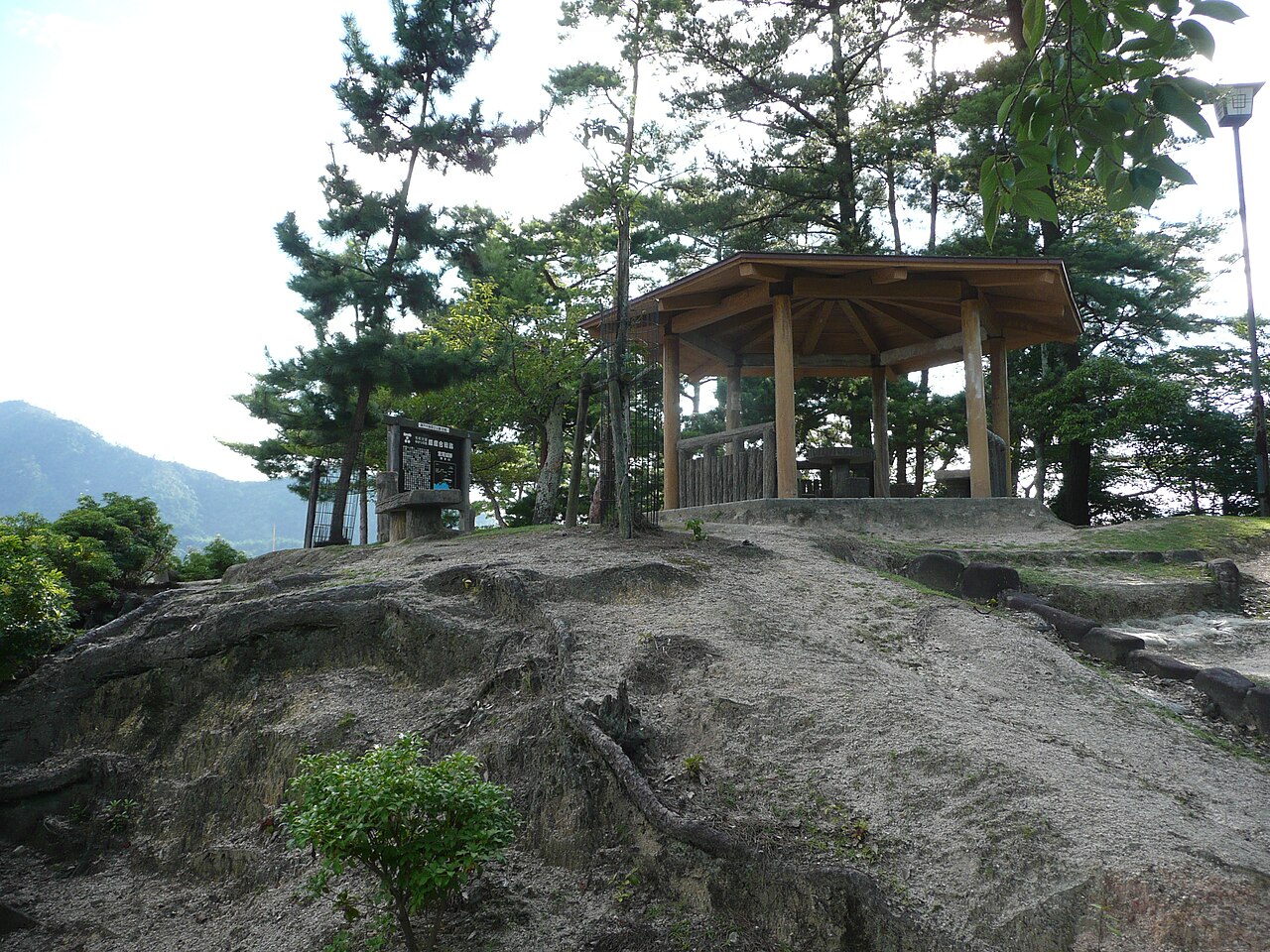 Miyao Castle w Japonii