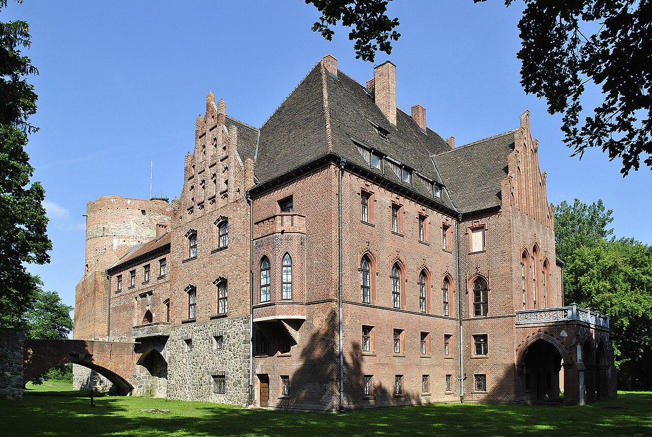 Pęzino Castle in Poland