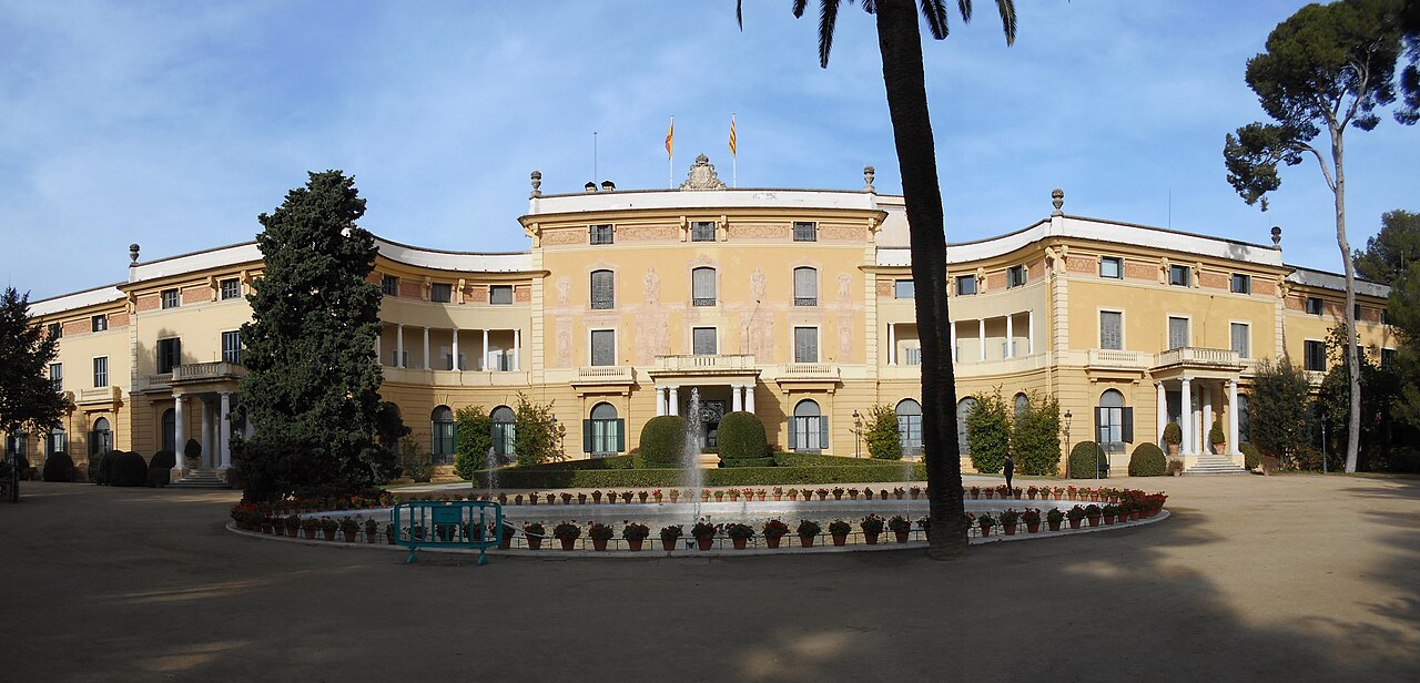 Palau Reial de Pedralbes in Spain