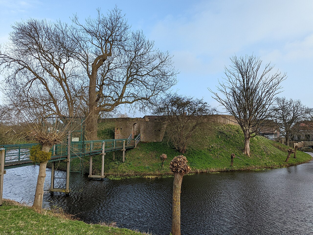 Burcht van Voorne in the Netherlands