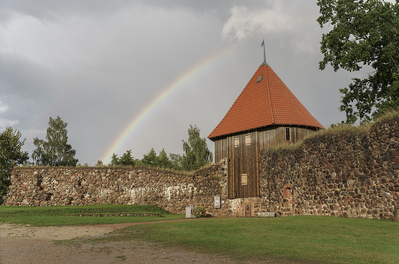 Alūksne Castle in Latvia