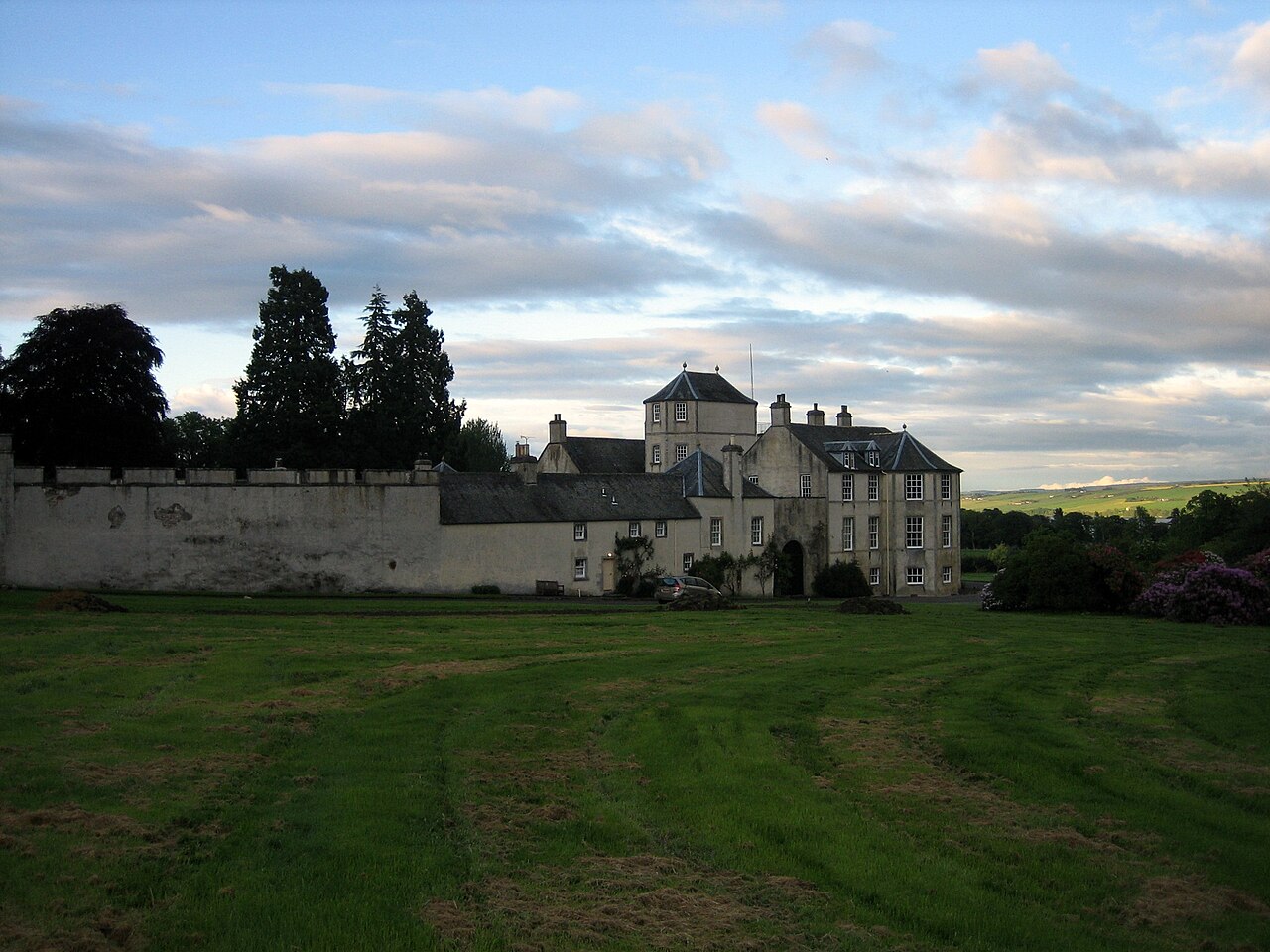 Foulis Castle in Scotland