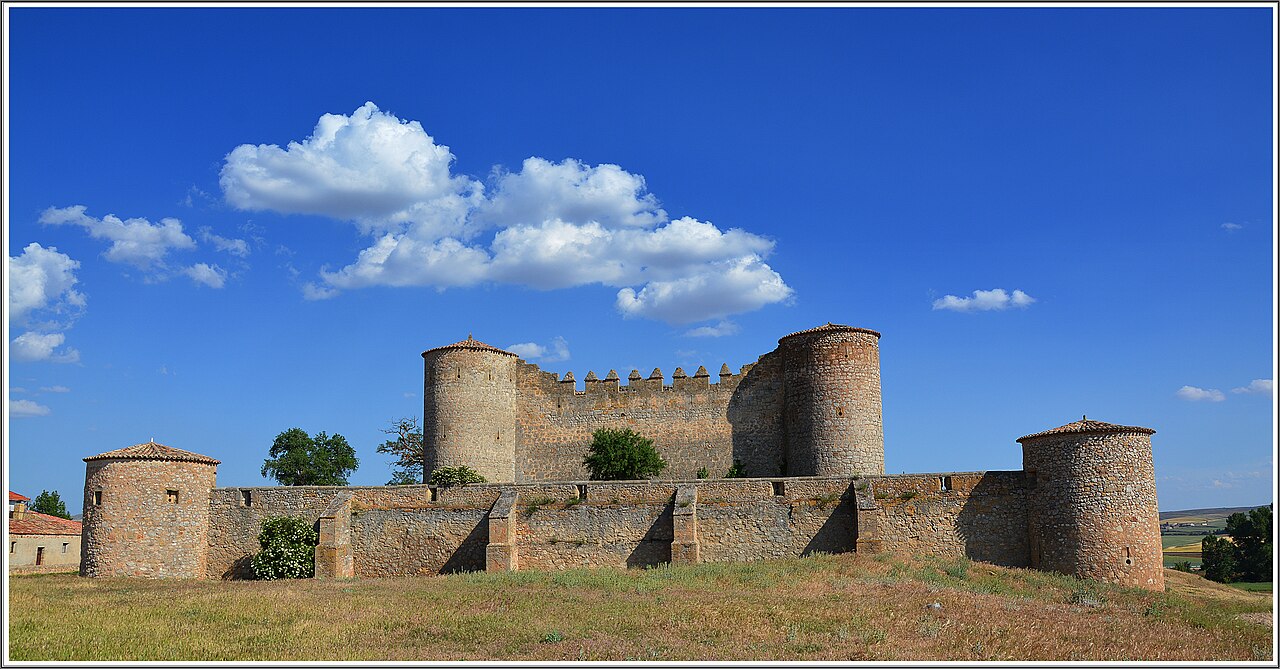 Castle of Almenar in Spain