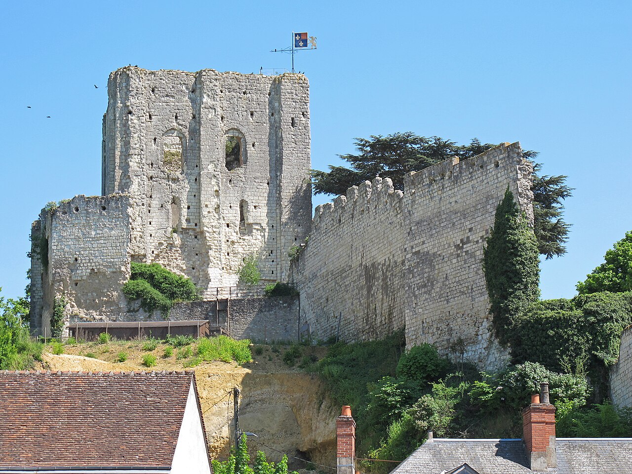 Château de Montrichard in France