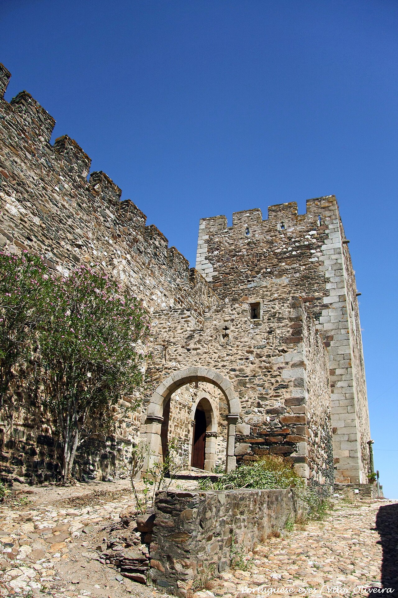 Castle of Terena in Portugal