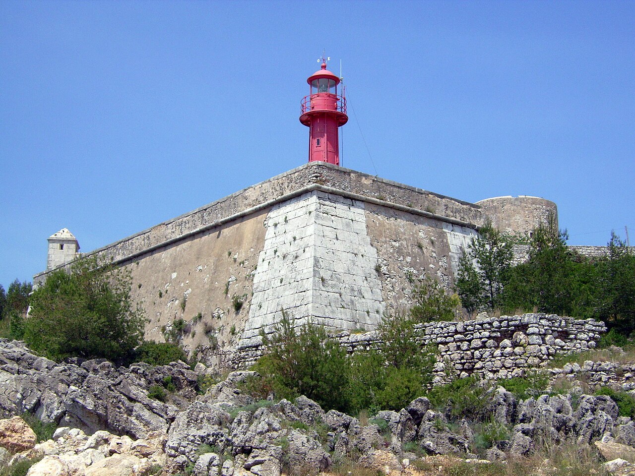 Fort of São Teodósio da Ponta do Cavalo w Portugalii