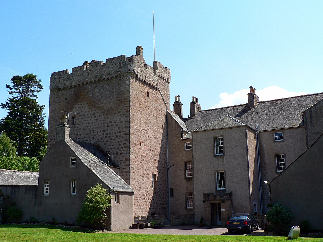 Kilravock Castle en Escocia