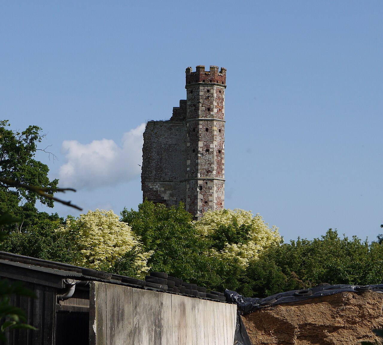 Warblington Castle en Inglaterra