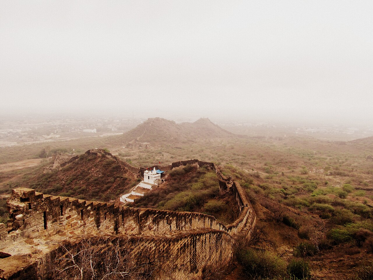 Bhujia Fort en la India