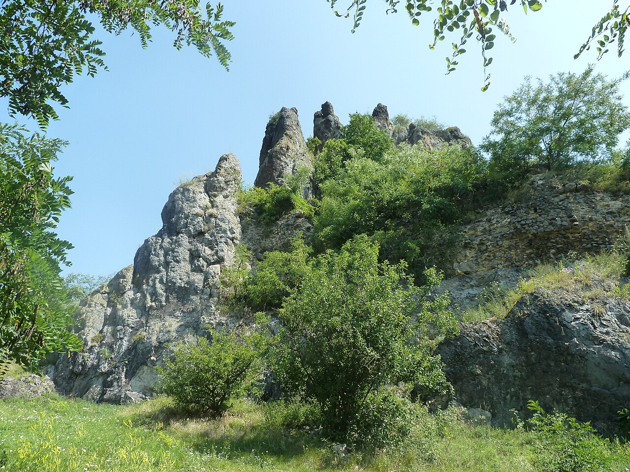 Burg Hajnáčka in der Slowakei