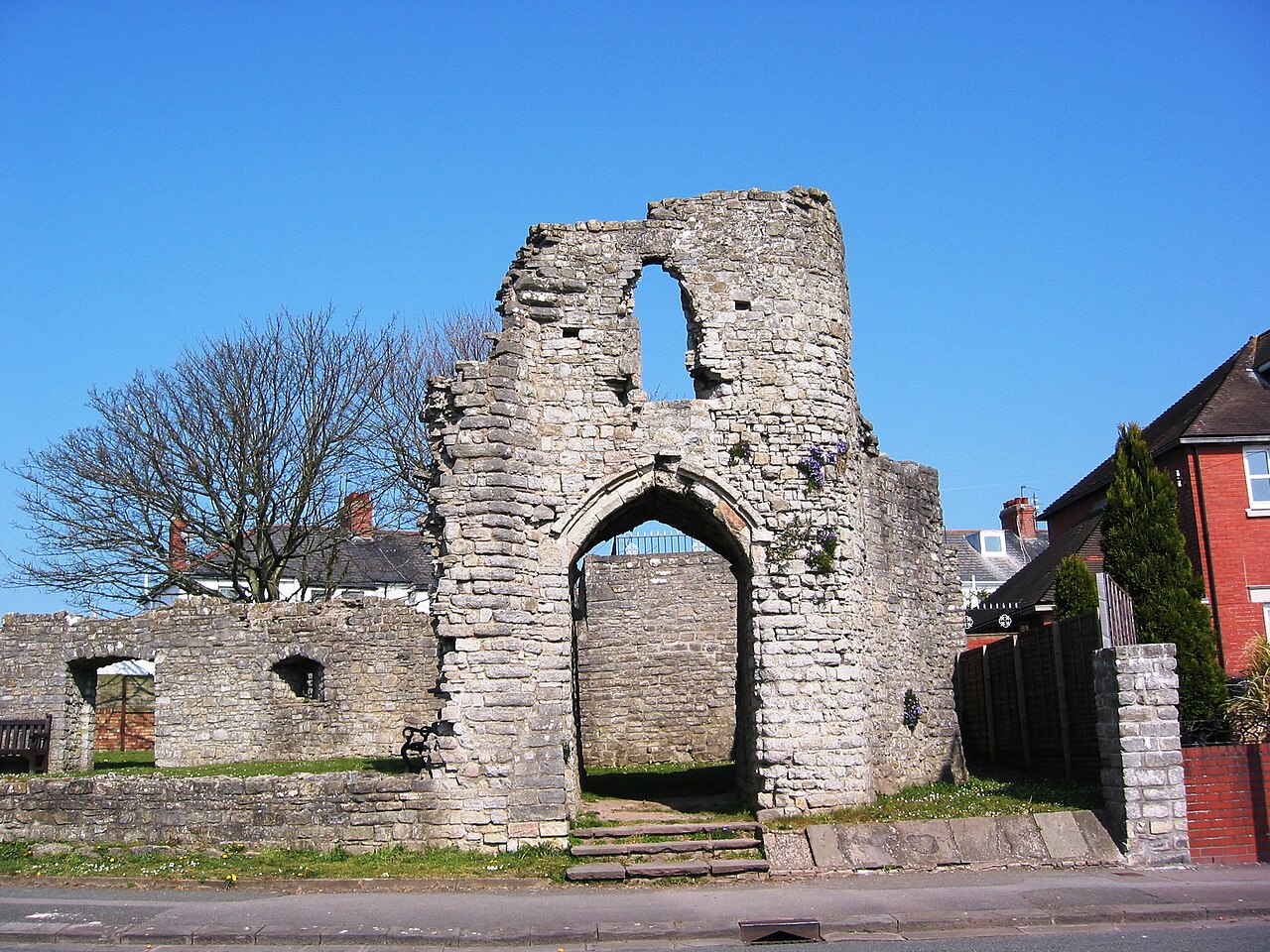 Barry Castle in Wales