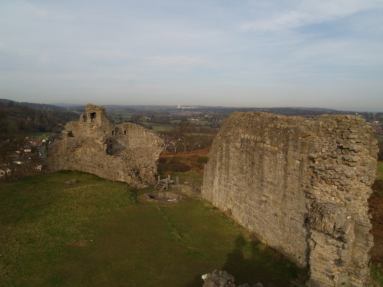 Caergwrle Castle in Wales