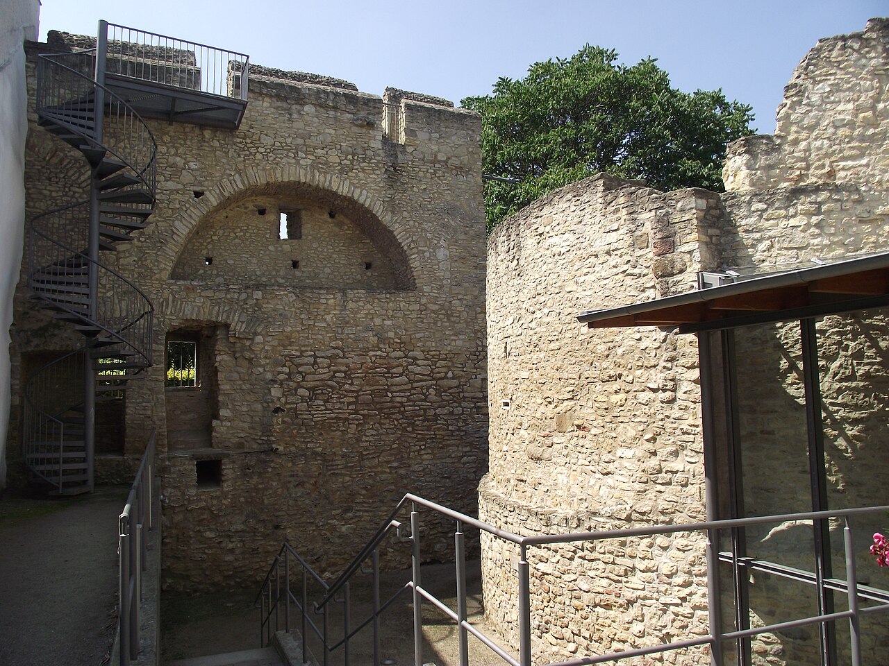 Imperial Palace Ingelheim in Germany